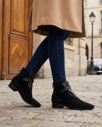 Farrow Women's Suede Pointed Toe Boots