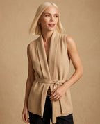 Solveig Women's Merino Cashmere Vest
