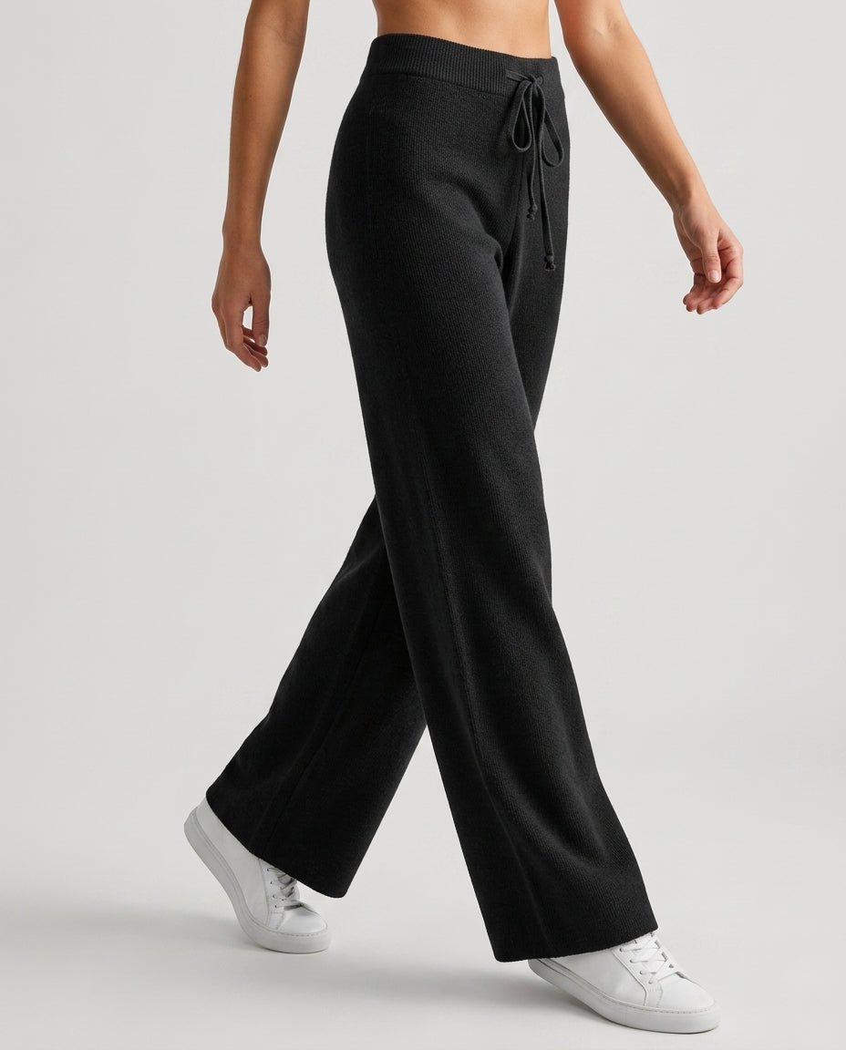 Georgia Women's Cashmere Wide Leg Pants