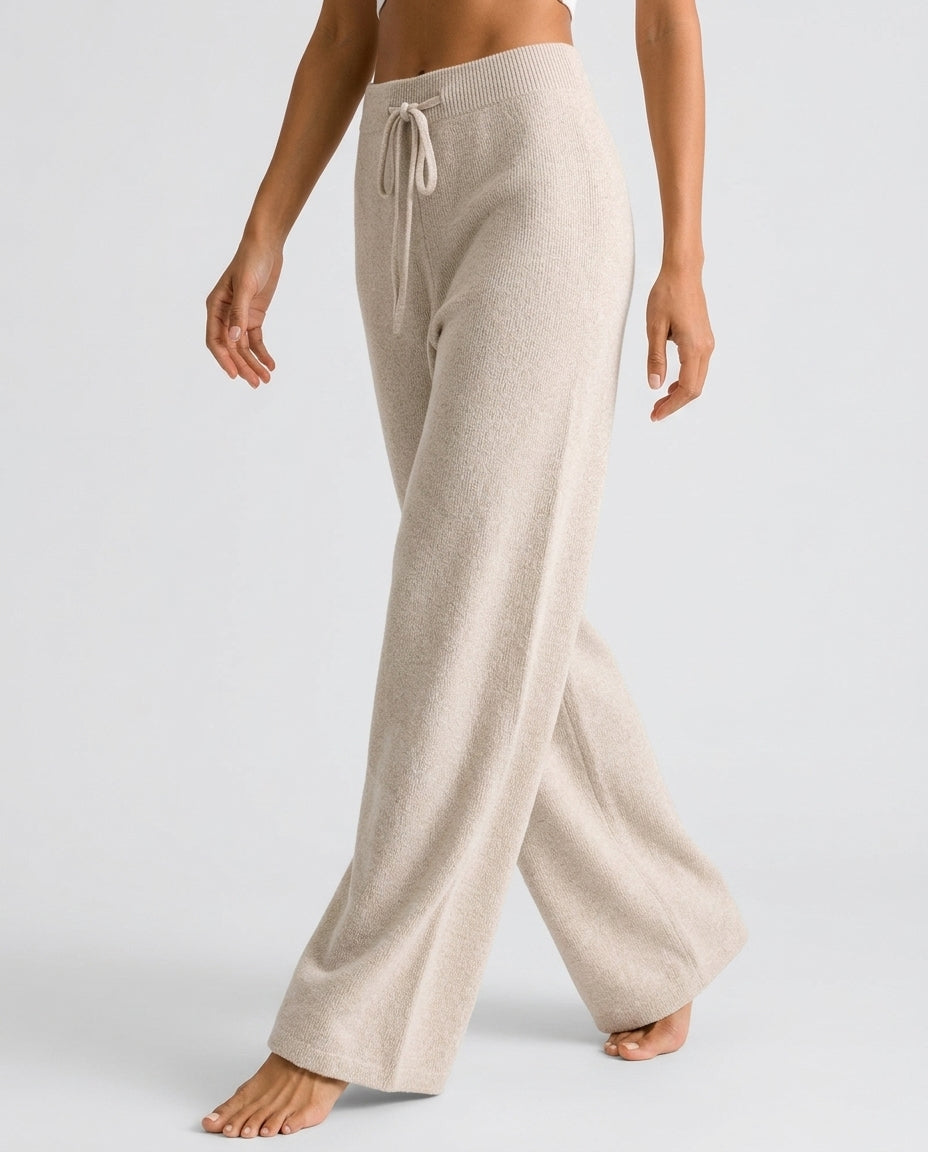 Georgia Women's Cashmere Wide Leg Pants