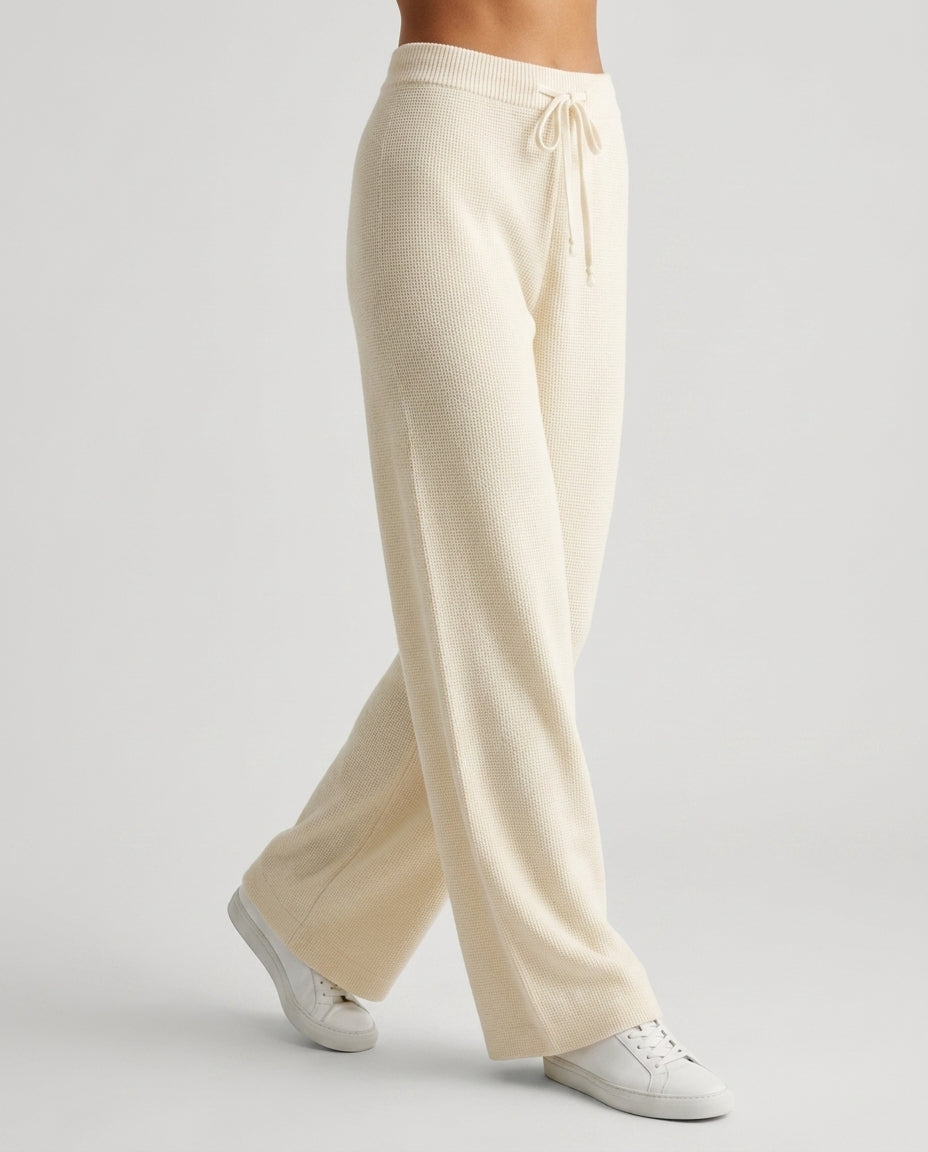Georgia Women's Cashmere Wide Leg Pants
