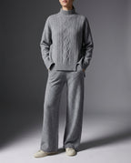 Vesper Women's Cashmere Wide Leg Set