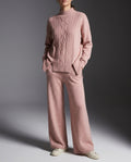 Vesper Women's Cashmere Wide Leg Set