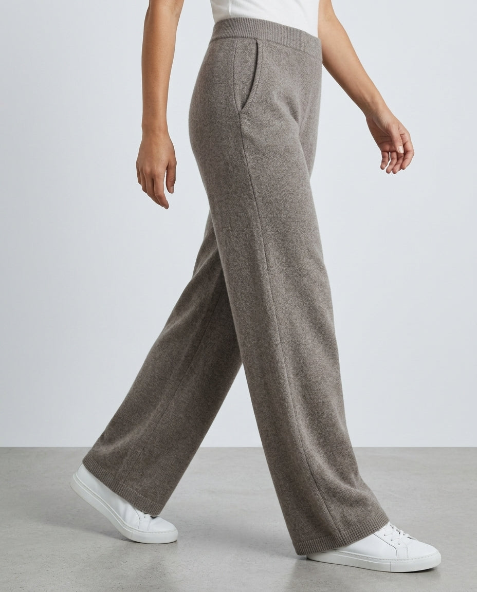Solstice Women's Merino Wool Wide Leg Sweats