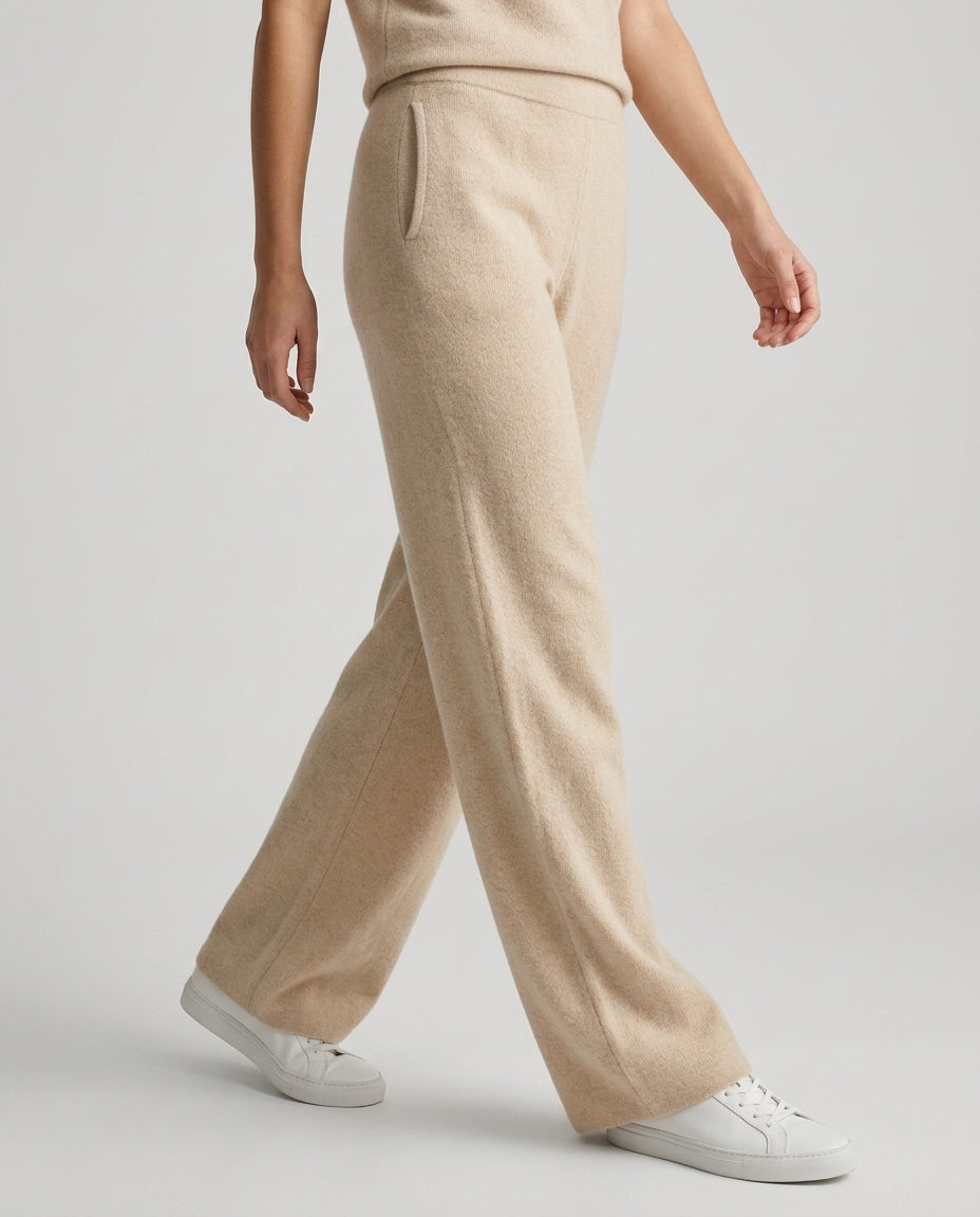 Solstice Women's Merino Wool Wide Leg Sweats