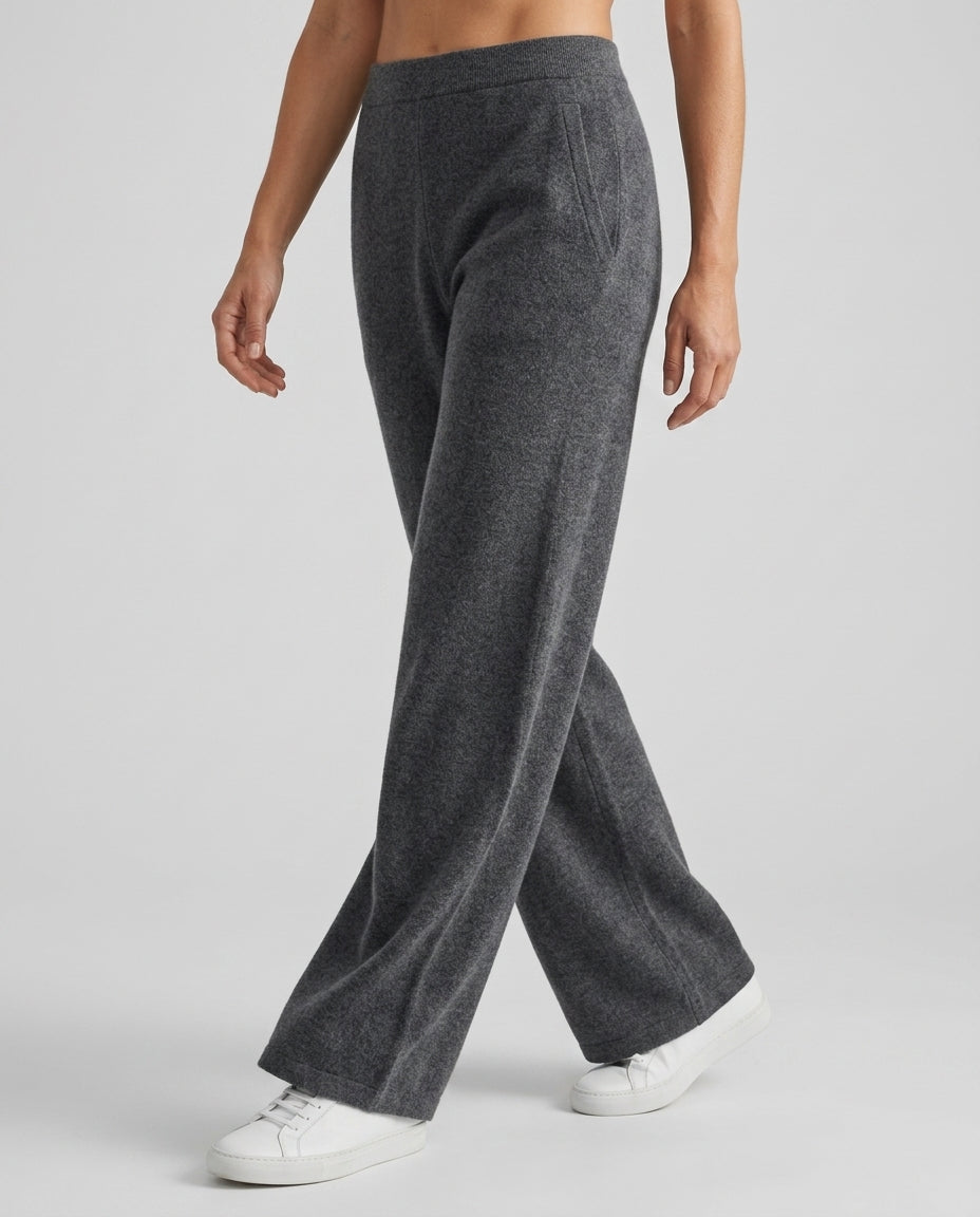 Solstice Women's Merino Wool Wide Leg Sweats