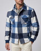 Raymond Men's Plaid Shirt Jacket