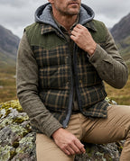 Keaton Men's Hooded Quilted Vest