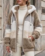 Corinne Women's Hooded Zip Up Jacket