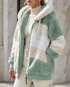 Corinne Women's Hooded Zip Up Jacket