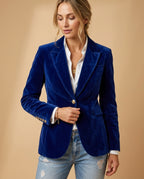 Sylvie Women's Tailored Single Button Blazer