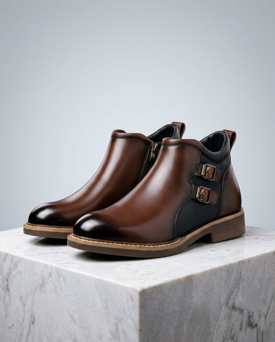 Bradford Men's Leather Ankle Boots