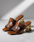 Aurelia Women's Sculpted Heel Slide Sandals