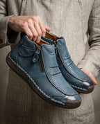 Calder Men's Leather Zip Ankle Boots