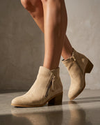 Delilah Women's Low Heel Ankle Boots