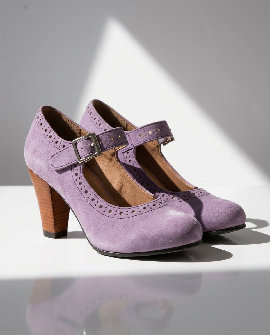 Emmeline Women's Mary Jane Block Heel Pumps