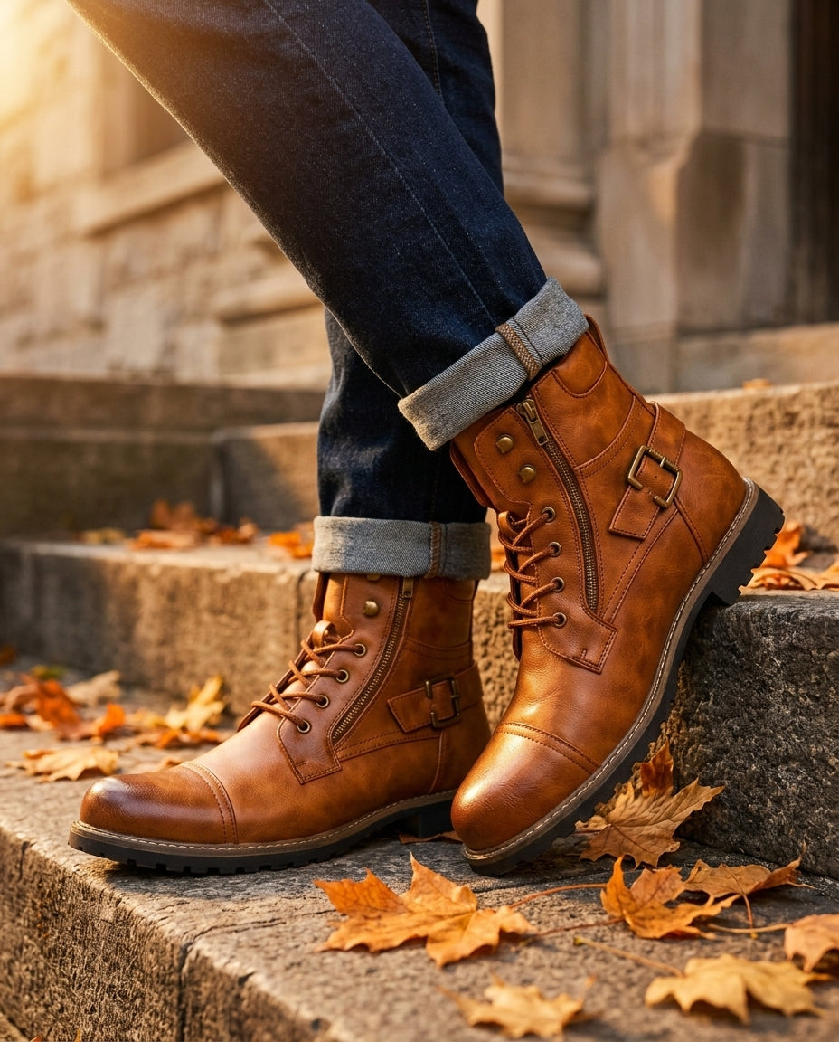 Callaway Men's Rugged Lace-Up Boots