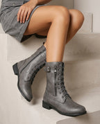 Calloway Women's Lace-Up Combat Boots