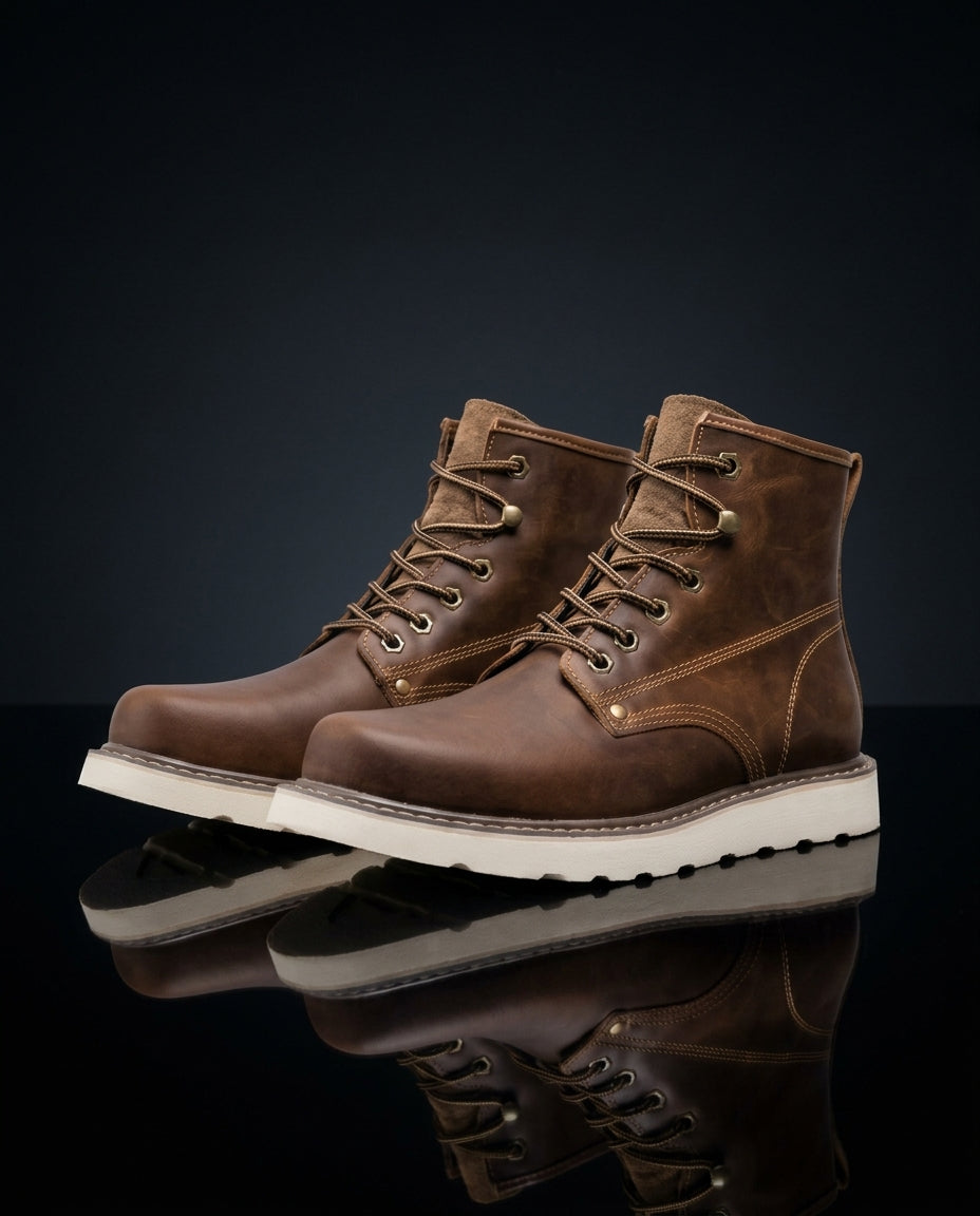 Bradford Men's Leather Work Boots