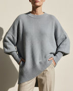 Serena Women's Oversized Asymmetrical Warm Sweater