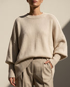 Serena Women's Oversized Asymmetrical Warm Sweater