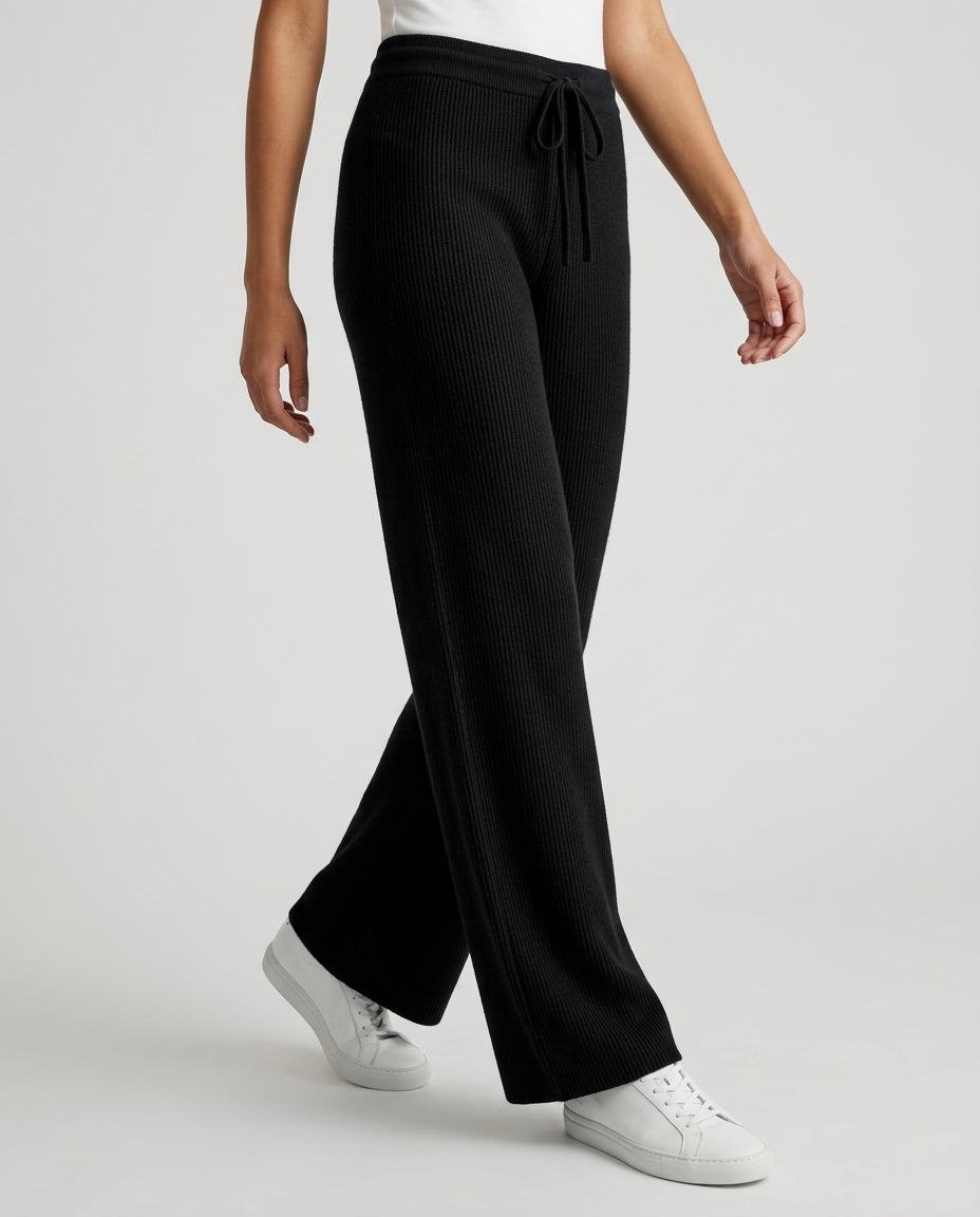 Sloane Women's High Waist Knit Pants