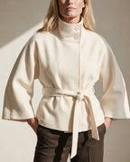 Genevieve Women's Wool Blend Cape Coat