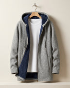 Aiden Men's Fleece-Lined Hooded Warm Jacket