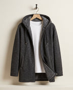 Aiden Men's Fleece-Lined Hooded Warm Jacket