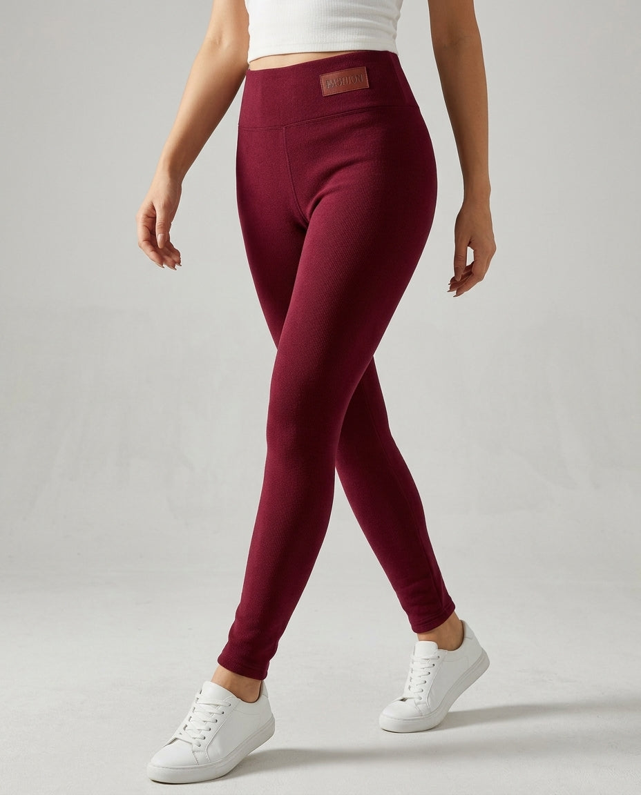 Charlotte Women's Fleece Lined High Waist Leggings
