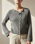 Whitney Women's Knit Asymmetric Cardigan Sweater