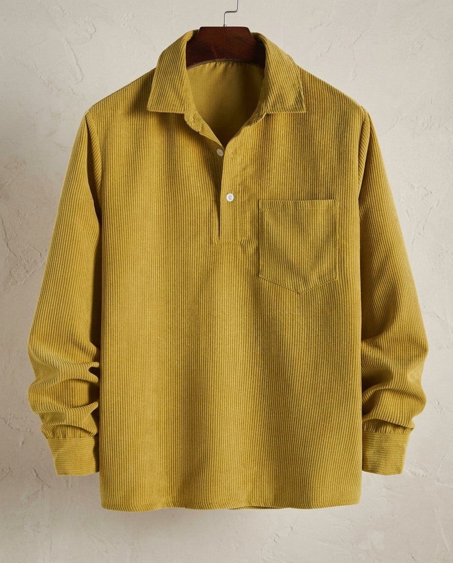 Winslow Men's Corduroy Popover Shirt
