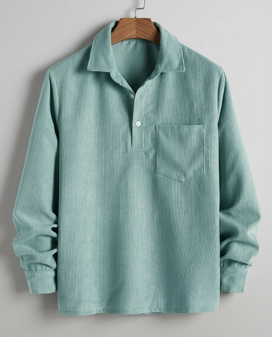 Winslow Men's Corduroy Popover Shirt