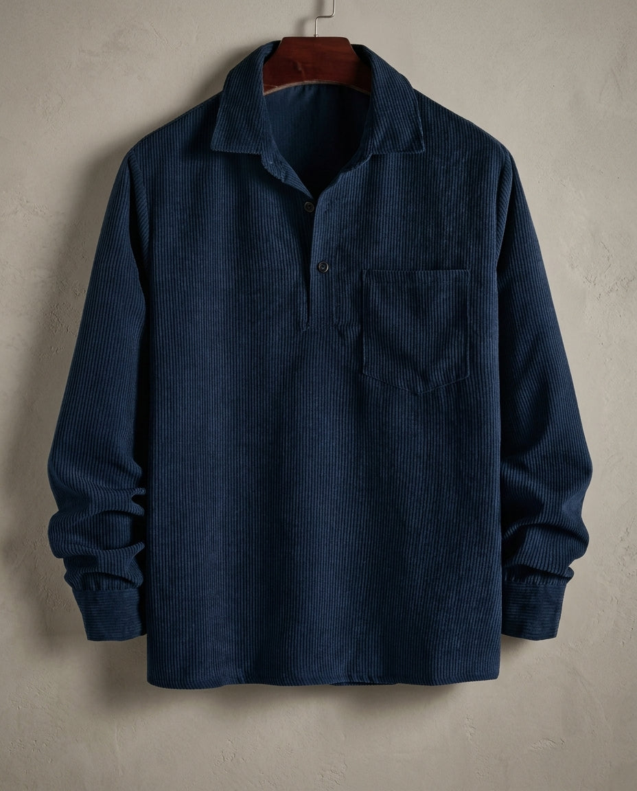 Winslow Men's Corduroy Popover Shirt