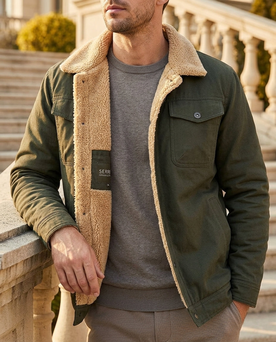 Barrett Men's Fleece Lined Canvas Work Jacket