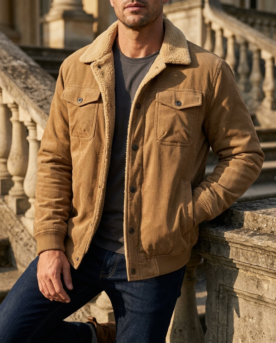 Barrett Men's Fleece Lined Canvas Work Jacket