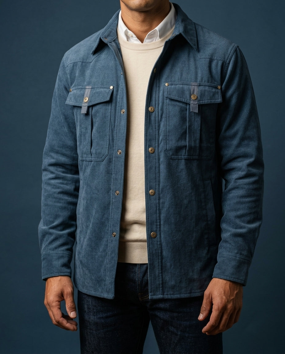 Remington Men's Flannel Lined Utility Shirt Jacket