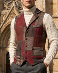 Whitfield Men's Patchwork Tweed Sweater Vest