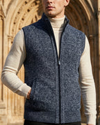 Grayson Men's Stylish Zip-Up Sweater Vest