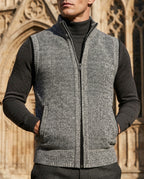 Grayson Men's Stylish Zip-Up Sweater Vest