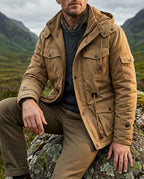 Spencer Men's Cotton Fleece Lined Field Jacket