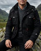 Spencer Men's Cotton Fleece Lined Field Jacket