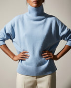 Blakely Women's Oversized Knit Turtleneck Sweater