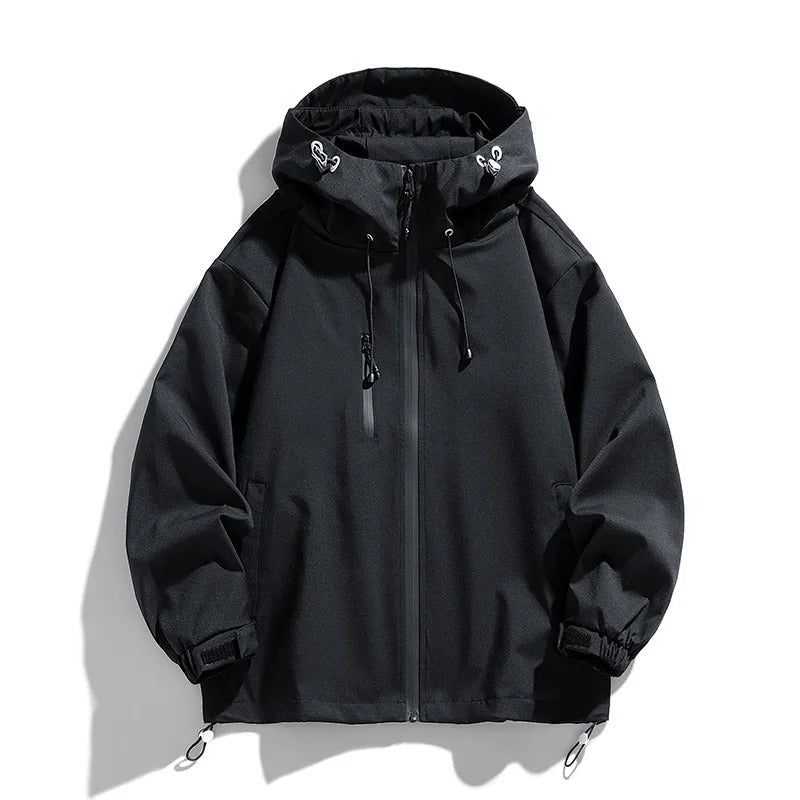 Helena Lightweight Casual Hooded Windbreaker Jacket