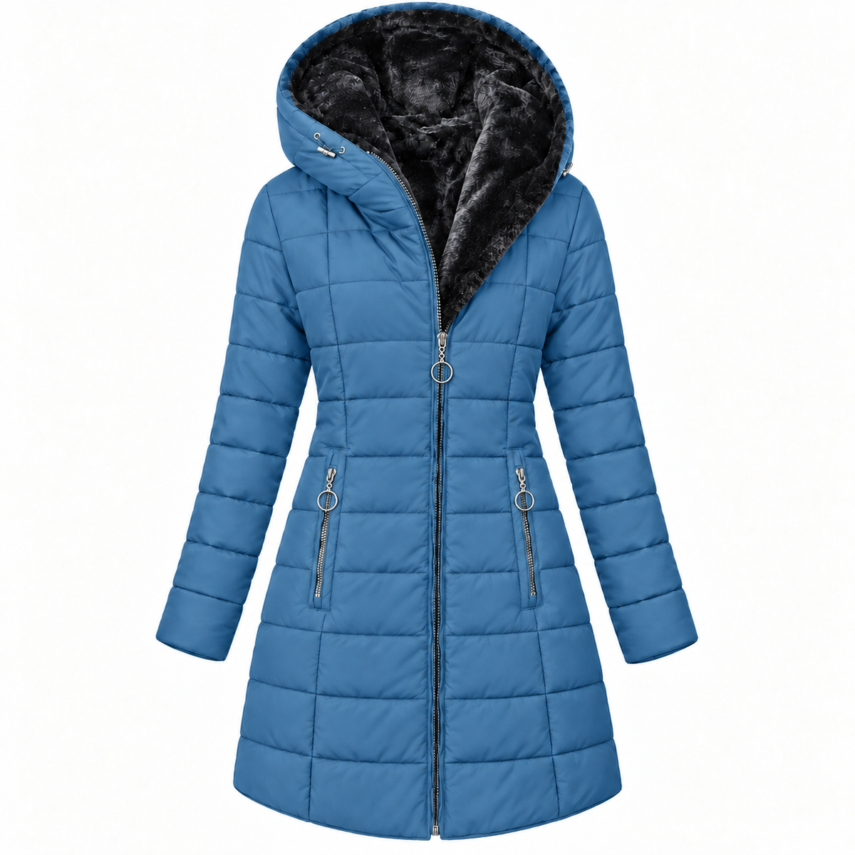 Gina Women's Winter Fur Lined Down Jacket