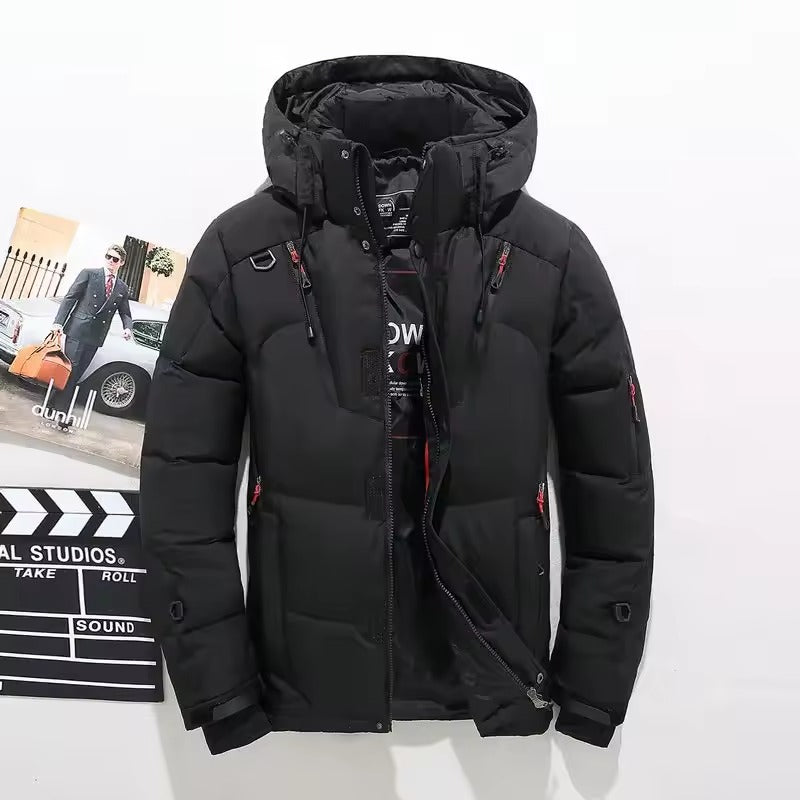 Bradford Men’s Down Insulated Hooded Parka Coat