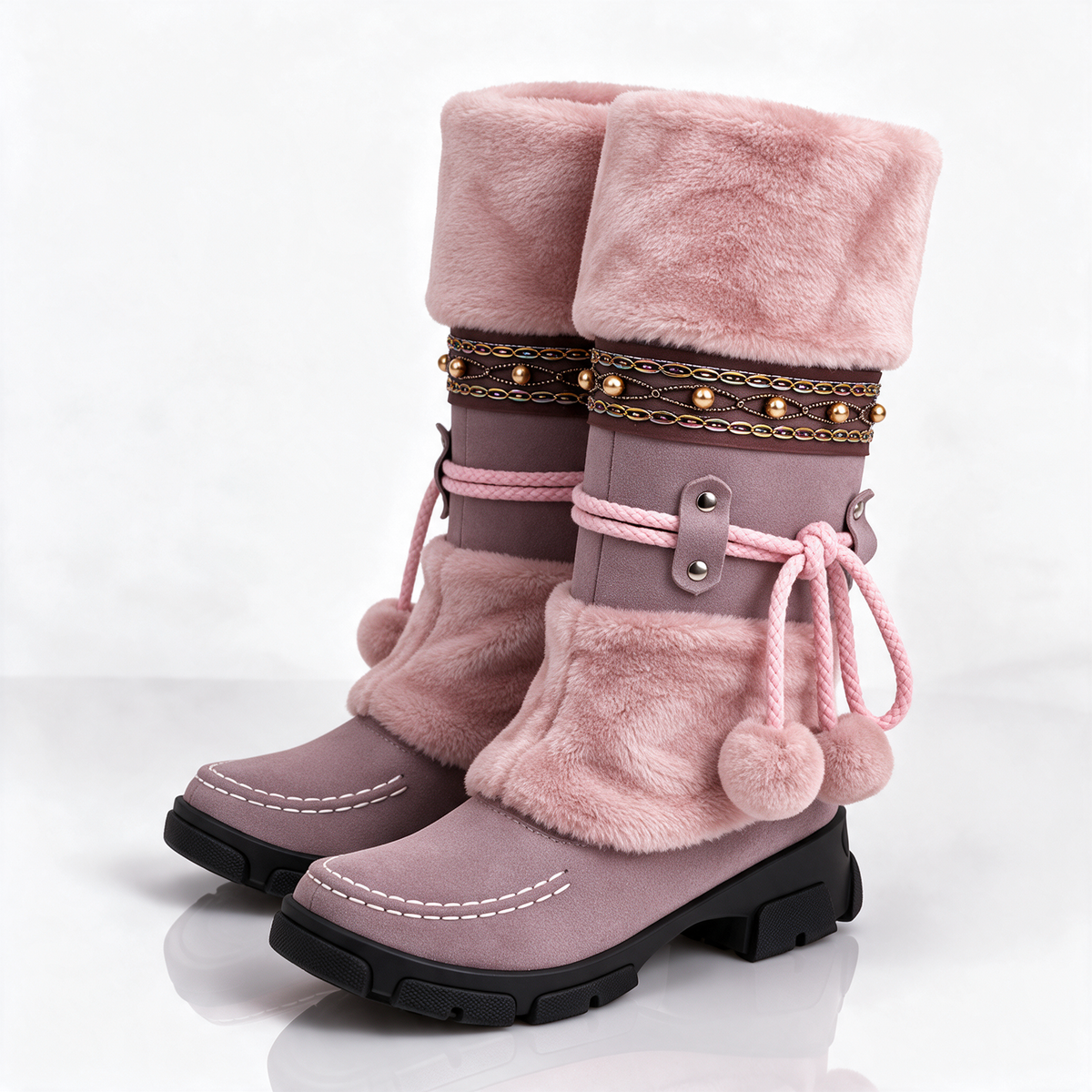 Banff Women's Waterproof Bohemian Winter Boots