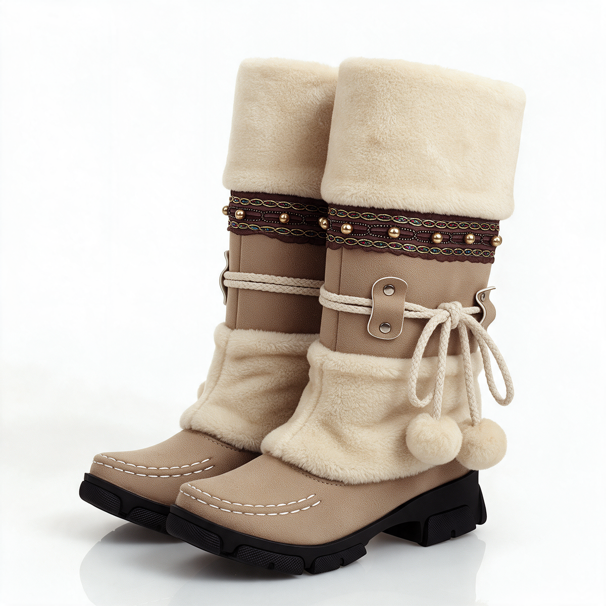 Banff Women's Waterproof Bohemian Winter Boots