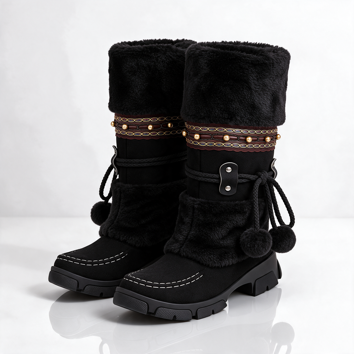 Banff Women's Waterproof Bohemian Winter Boots