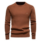 Oliver Textured Crewneck Knit Sweater for Men
